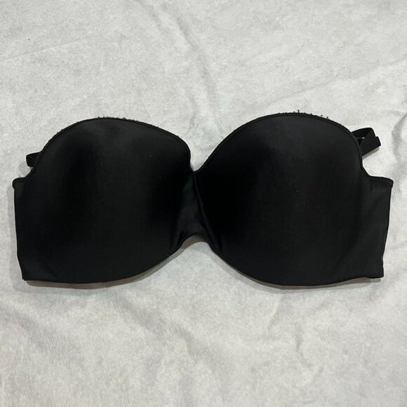 Sweet Nothings Black Strapless Underwire Full Coverage Bra Women’s 42DD - Picture 3 of 9